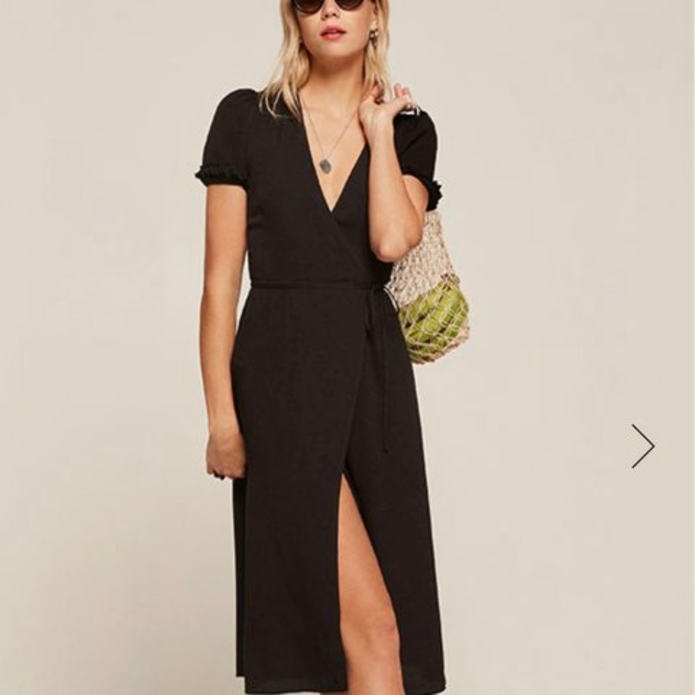 Reformation Wrap Dress